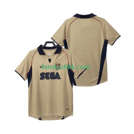 Fotballdrakt Arsenal 2001 Retro Bortetrøye 2002 Kortermet